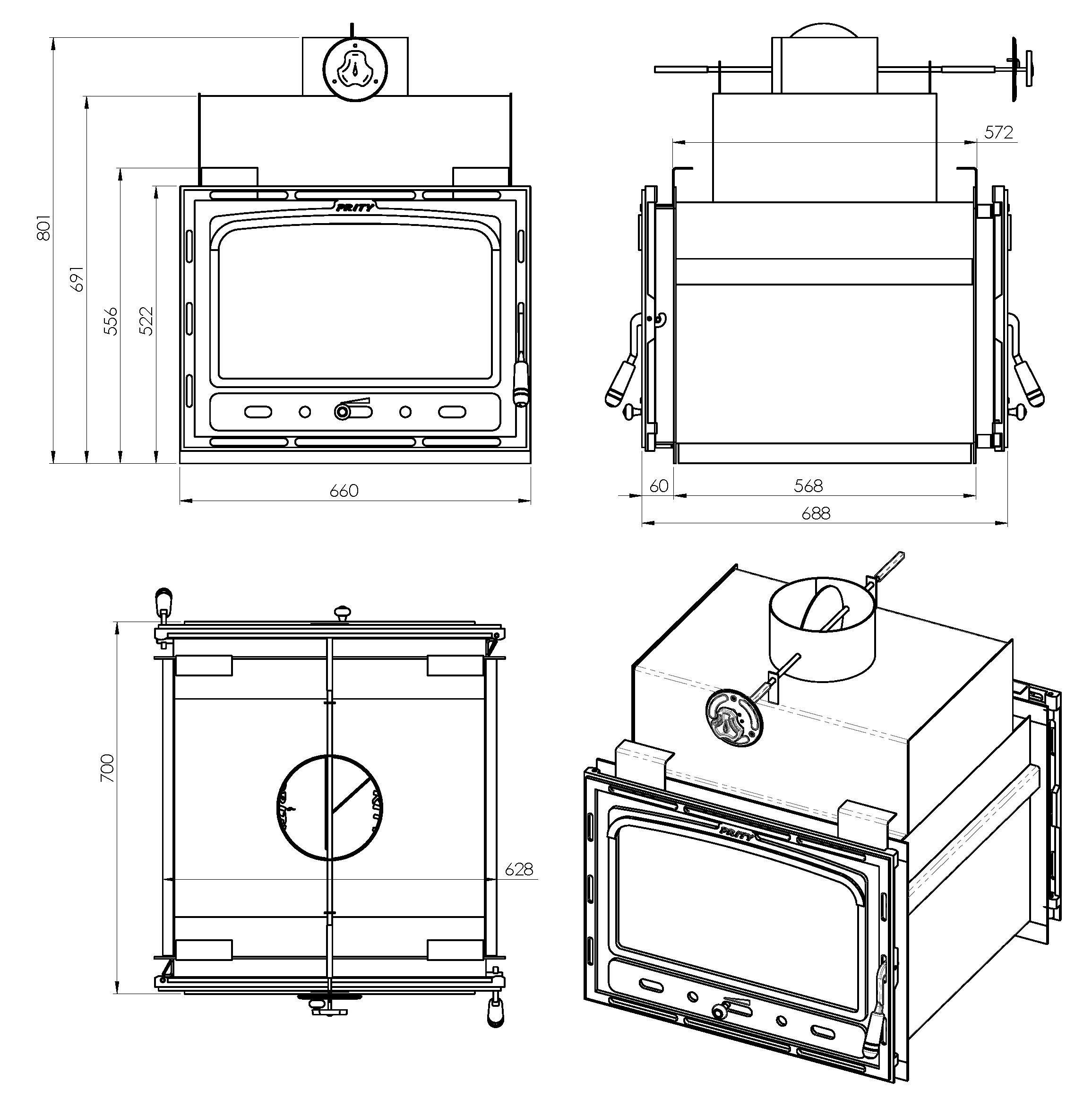 Prity 2C, 16 kW