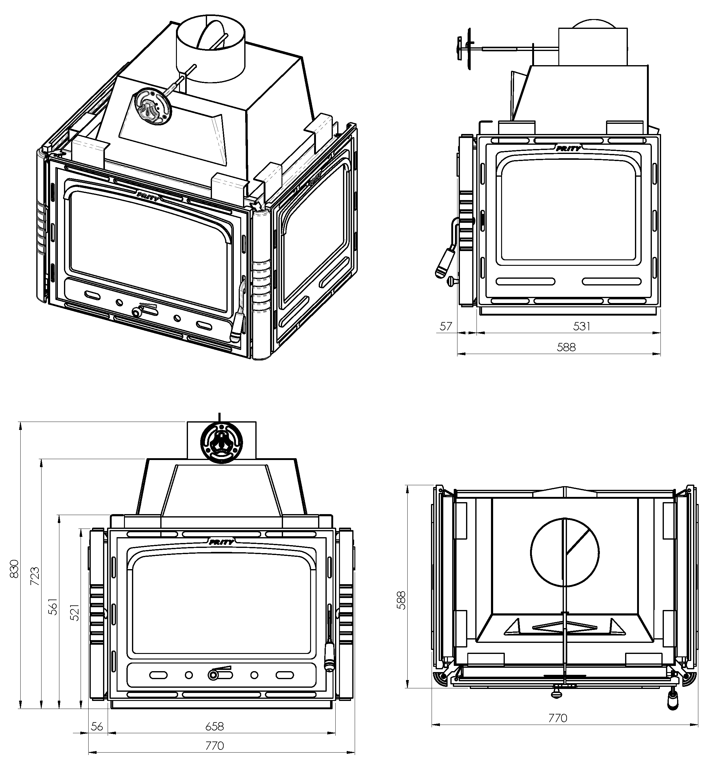 Prity 3C, 16 kW