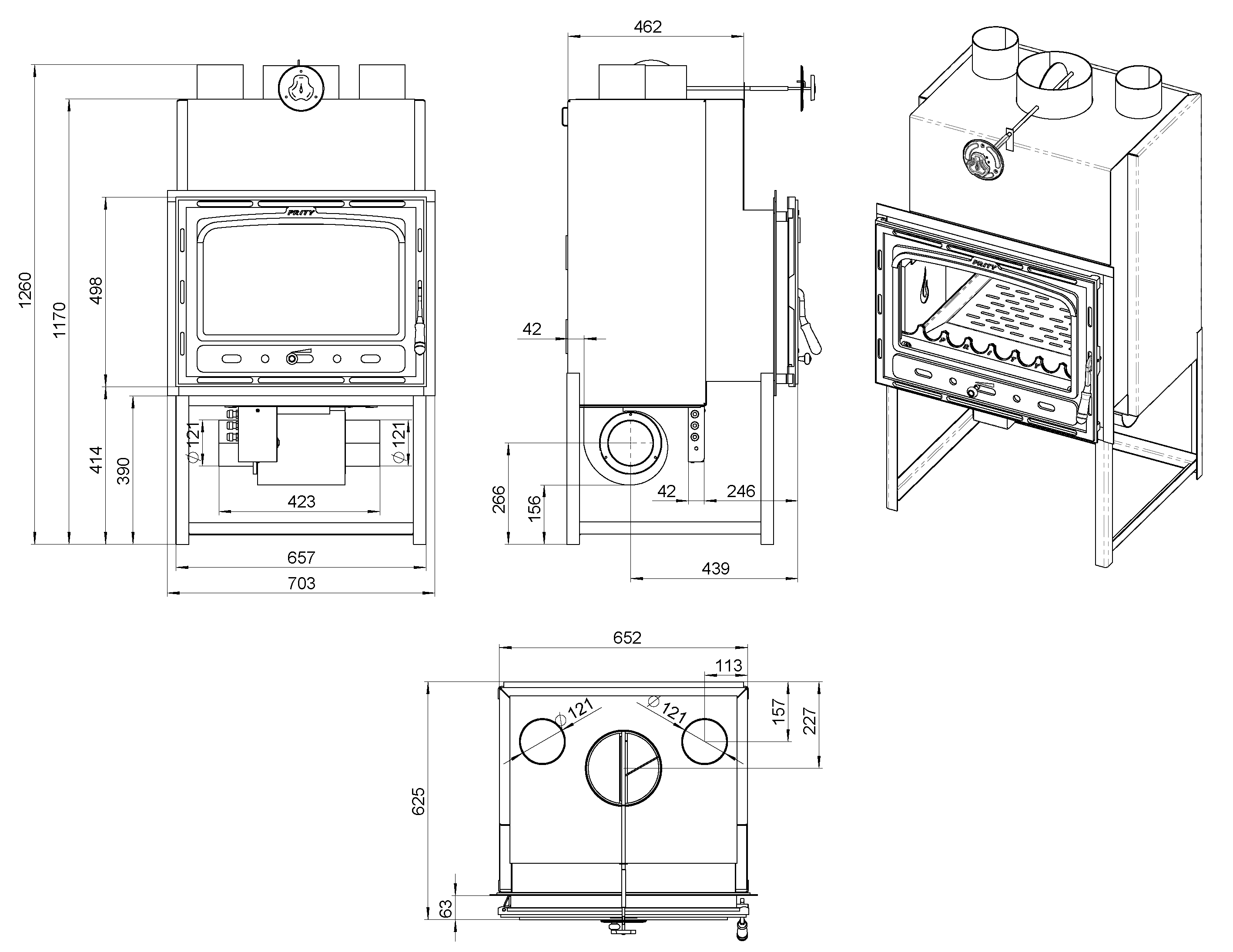 Prity CF, 18 kW