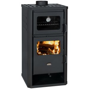 Poêle à bois avec four Prity FM D, 12 kW