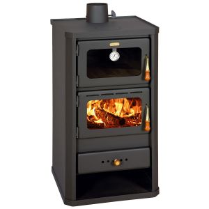 Poêle à bois avec four Prity FM, 12 kW