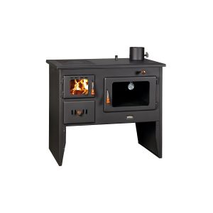 Cuisinière à bois bouilleur Prity 1P41 W12, 4 kW + 12 kW